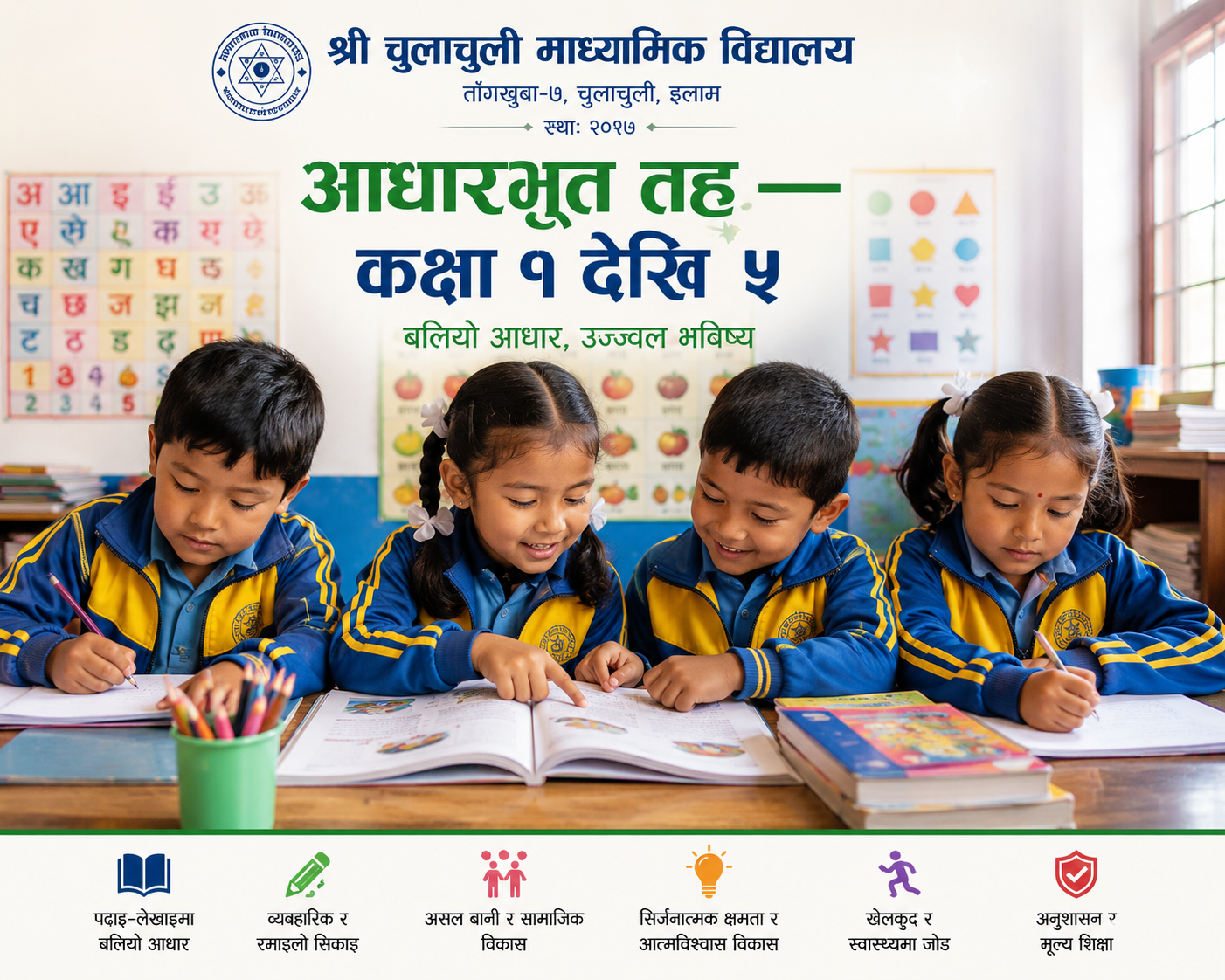 आधारभूत तह — कक्षा १ देखि ५