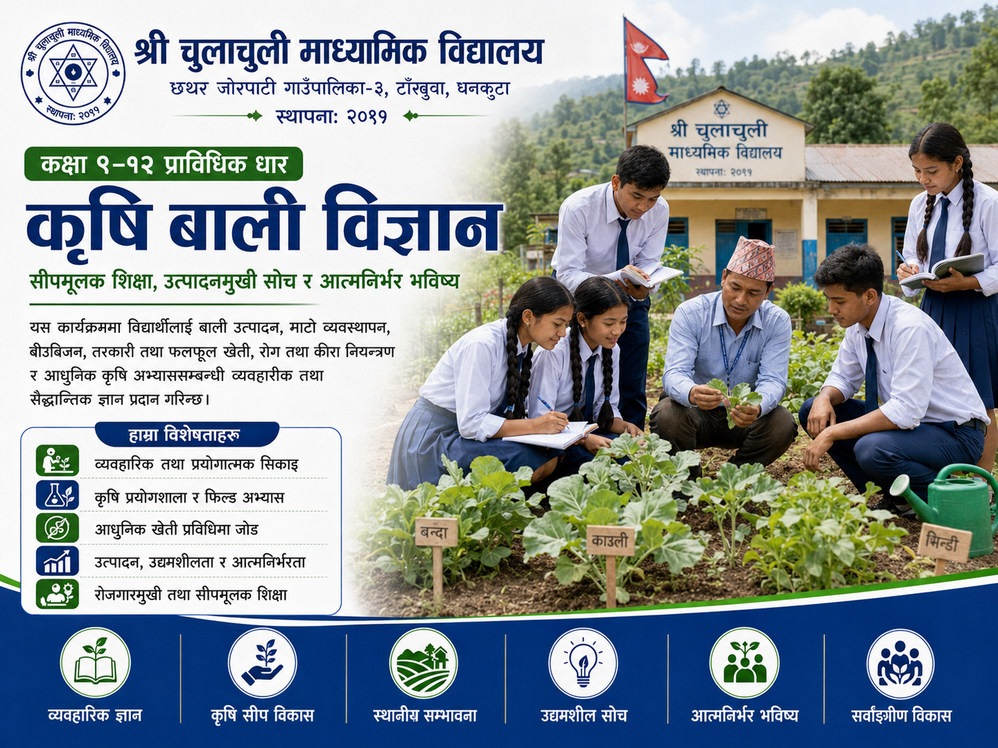 कक्षा-९ -१२ प्राविधिक धार कृषि बाली विज्ञान